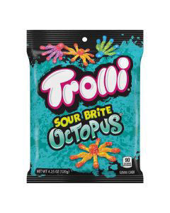 Trolli Sour Brite Octopus 3 oz.