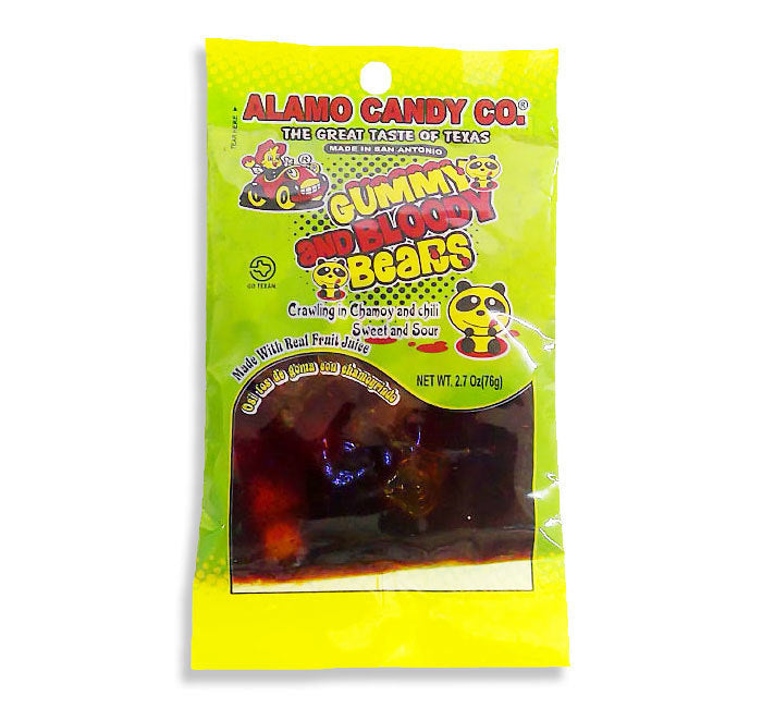 Alamo Candy Co. Chamoy Gummy Bears 2.7 oz.