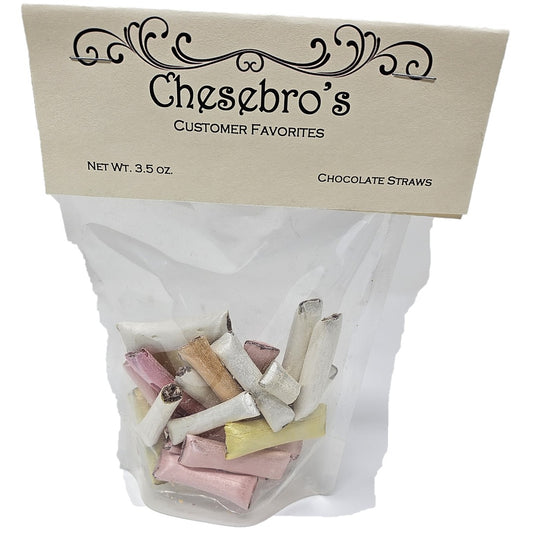 CCF Chocolate Straws 3.5 oz.