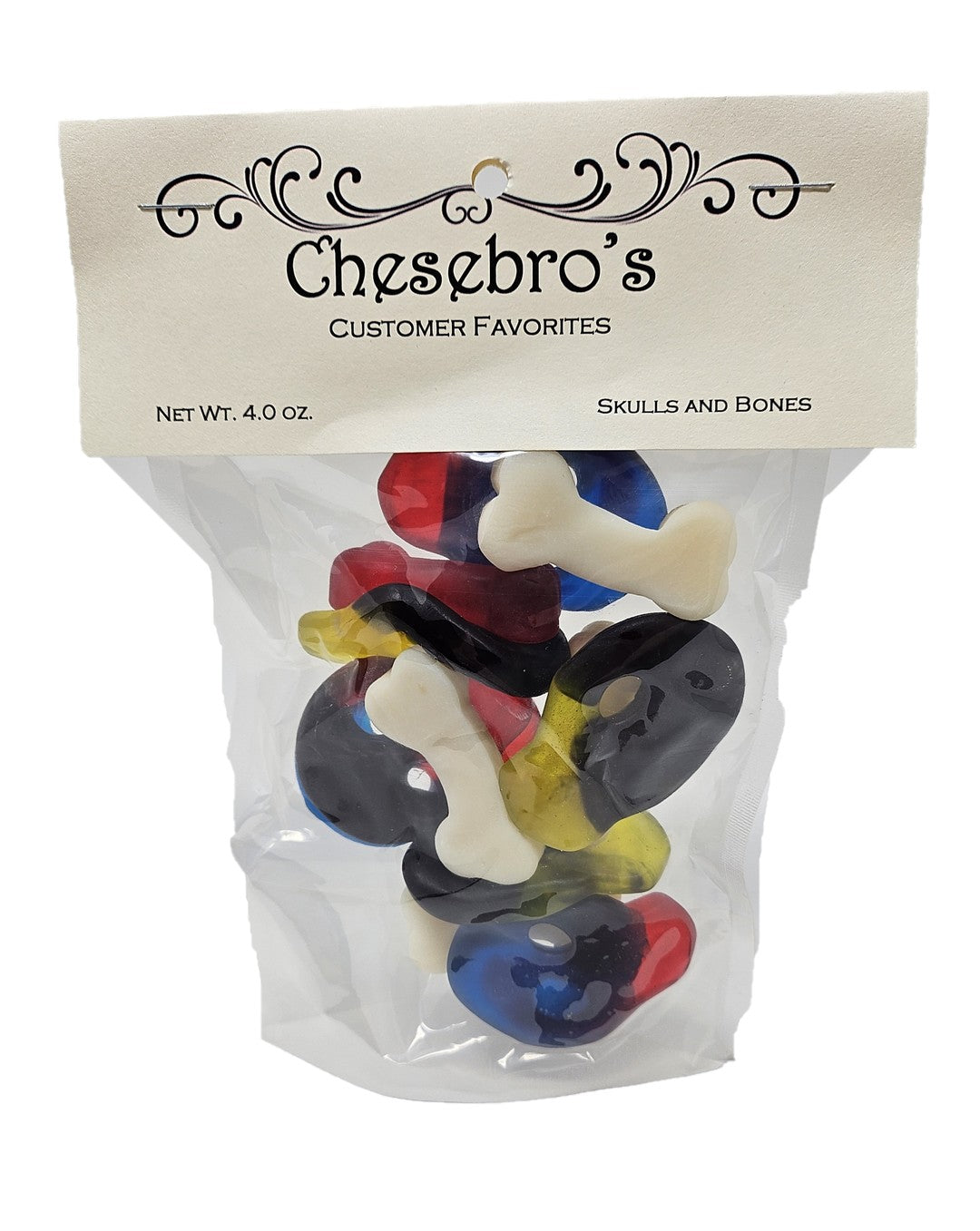 CCF Gummy Skulls and Bones, 4.0 oz.