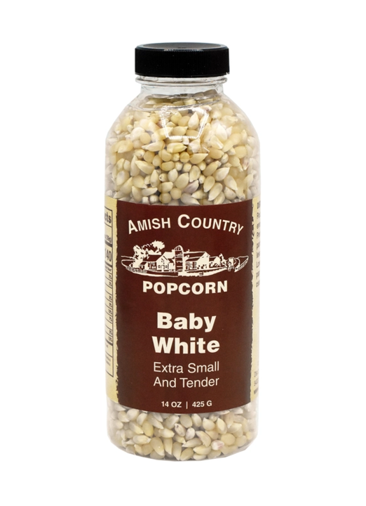 Amish Country Baby White Popcorn, 14 oz. Bottle