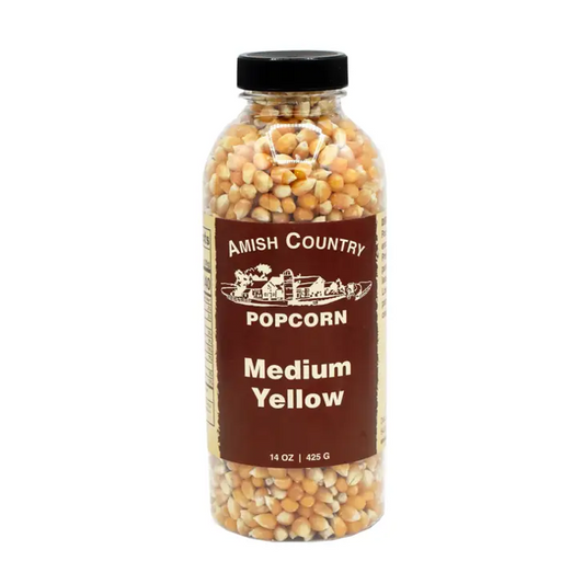 Amish Country Medium Yellow Popcorn, 14 oz. Bottle