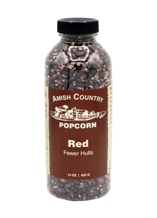 Amish Country Red Popcorn 14 oz. Bottle