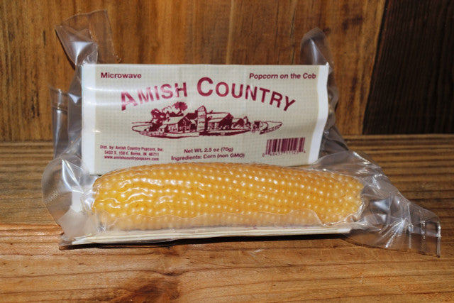 White Popcorn On A Cob