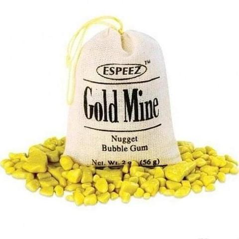 Gold Mine Nugget Bubble Gum 2 oz.