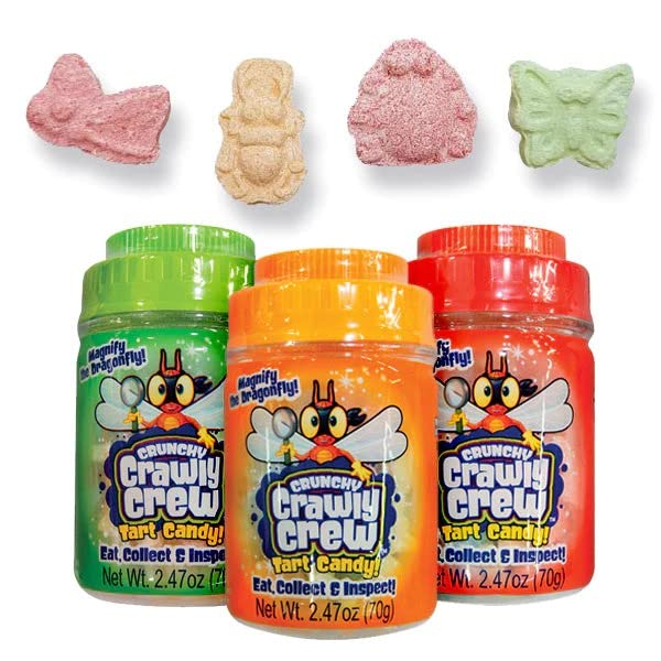 Crunchy Crawly Crew Tart Candy 2.47 oz.