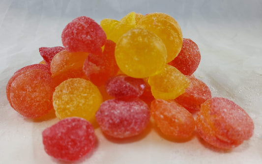 Peach Hard Candy Drops, 4.5 Ounces