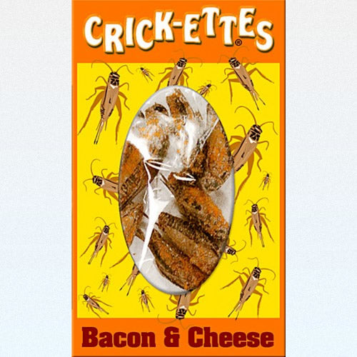 CRICK-ETTES® Snax - Bacon and Cheddar